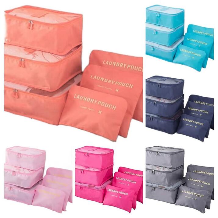 10% OFF - ORGANIZADORES DE VALIJA X 3 PACKS - SURTIDOS